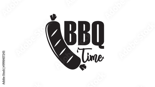 Bottle icon with ribbon style ABVQ Time lettering for premium lifestyle branding and barbershop streetwear design featuring beverage, drink label,