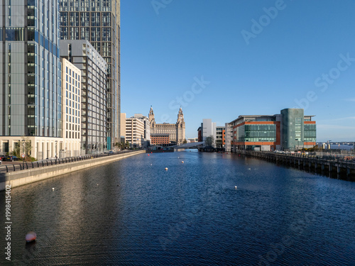 Waterfront, Liverpool, England 