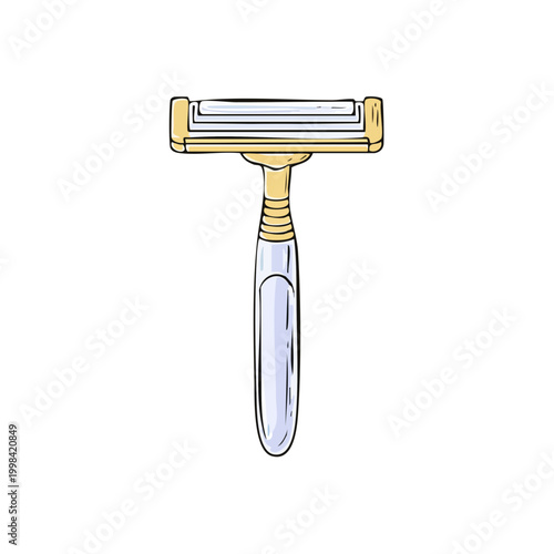 Modern Womens Disposable Razor with Multiple Blades and Ergonomic Handle for Smooth Shaving