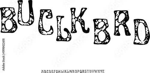 FONT BUCLKBRD FOR YOUR DESIGN VINTAGE