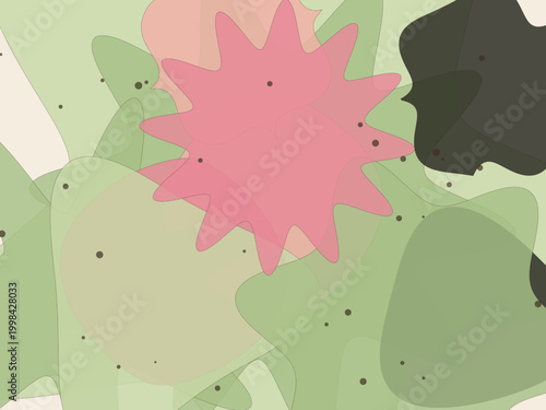 Superformula Composition Botanical Science Modern Design