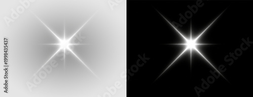 Foto Starburst white light cross soft rays flare png overlay transparent, on transpar