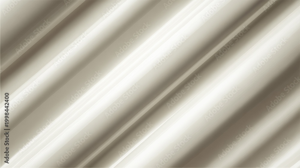 Obraz premium Abstract white silk fabric background with diagonal folds and highlights