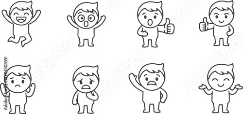 Minimalist Digital Communication and Feedback Vector Set