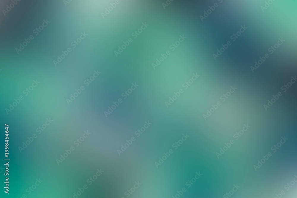 Fototapeta premium Aurora Borealis Hand Drawn Abstract Blurry Background