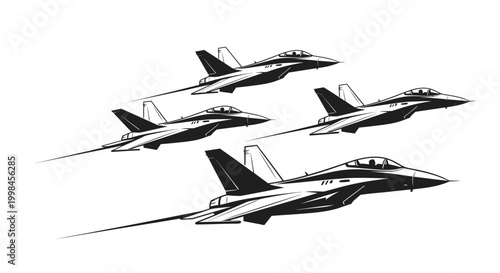 vector illustration of airplane