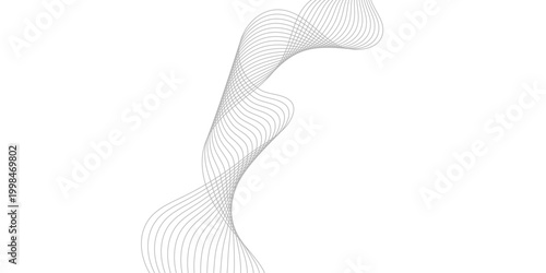 A black and white abstract wave background featuring an isolated illustration of a woman with a medical bandage on her injured leg and ankle for a fashion and beauty concept