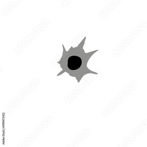 Bullet hole
