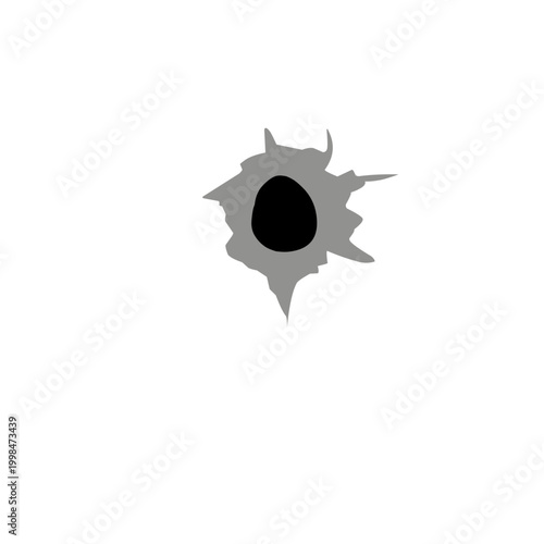 Bullet hole