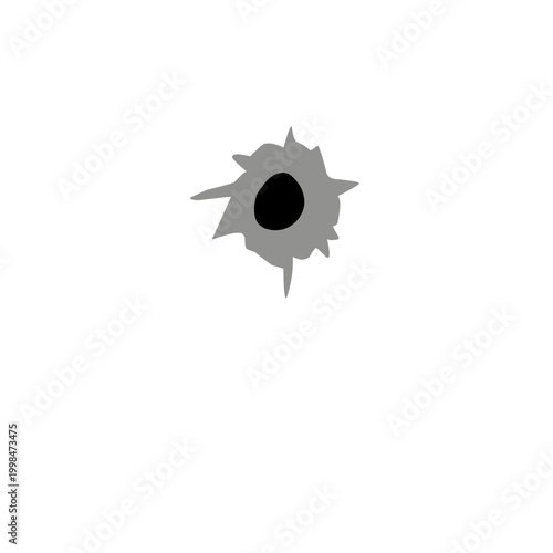 Bullet hole