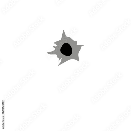 Bullet hole