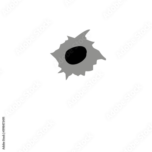 Bullet hole