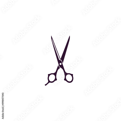 A pair of sharp scissors.