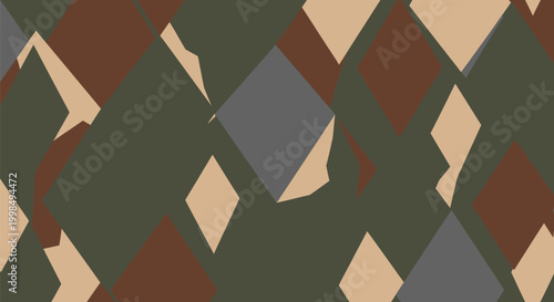 Camouflage Pattern Design.