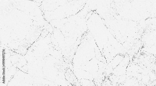 White marble dot halftone background, elegant stone surface with grey veins, luxury granite pattern vector, minimalist ceramic tile floor design