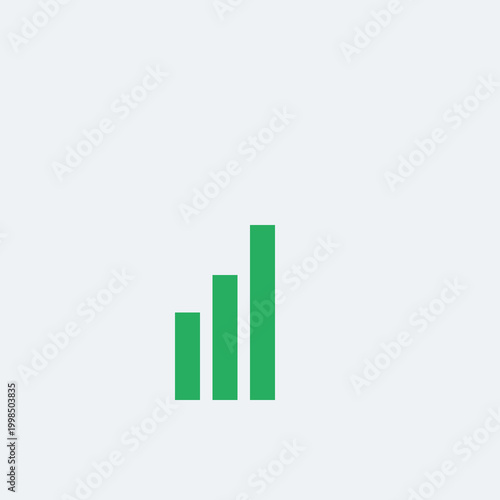 Free Download 3d financial bar chart showing business growth and market success with an arrow pointing up on a white background for data statistics - GFXLoad