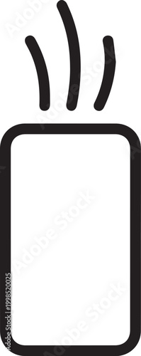 Premium Black and White Vector Brake Pedal Icon with Dynamic Friction Texture Lines for Automotive Safety Symbols, Vehicle Maintenance Manuals, Traffic Control Systems, Emergency Response