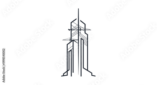 Detailed drawing of mechanical component.