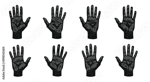 collection of fire related items in black silhouette high quality professional detailed modern elegant stylish clean crisp vibrant colorful digital creative innovative contemporary premium