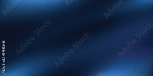 A moody and cinematic mesh gradient background featuring a deep midnight blue and charcoal grey palette.