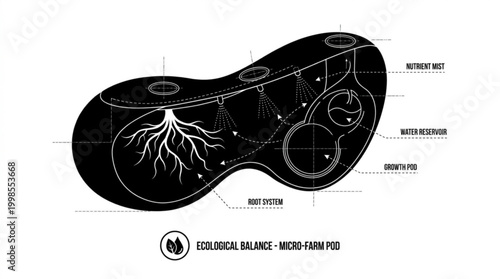 Ecological Balance Micro-Farm Pod A Sustainable Solution for Indoor Agriculture and Food Production