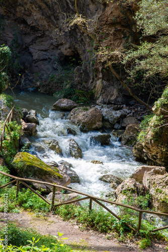 landscape at Patsos Gorge Agios Antonios Crete (Kreta) Greece