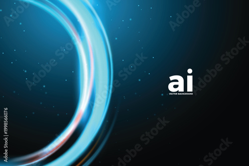 Futuristic Technology Vector Background