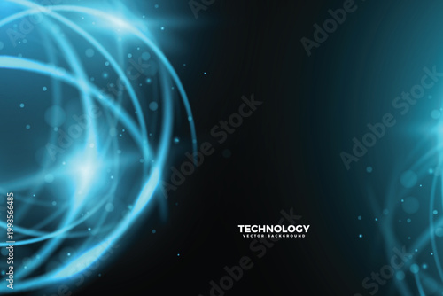 Futuristic Technology Vector Background