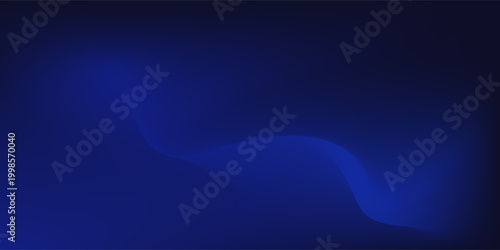 Blue gradient soft curve background with subtle lighting.