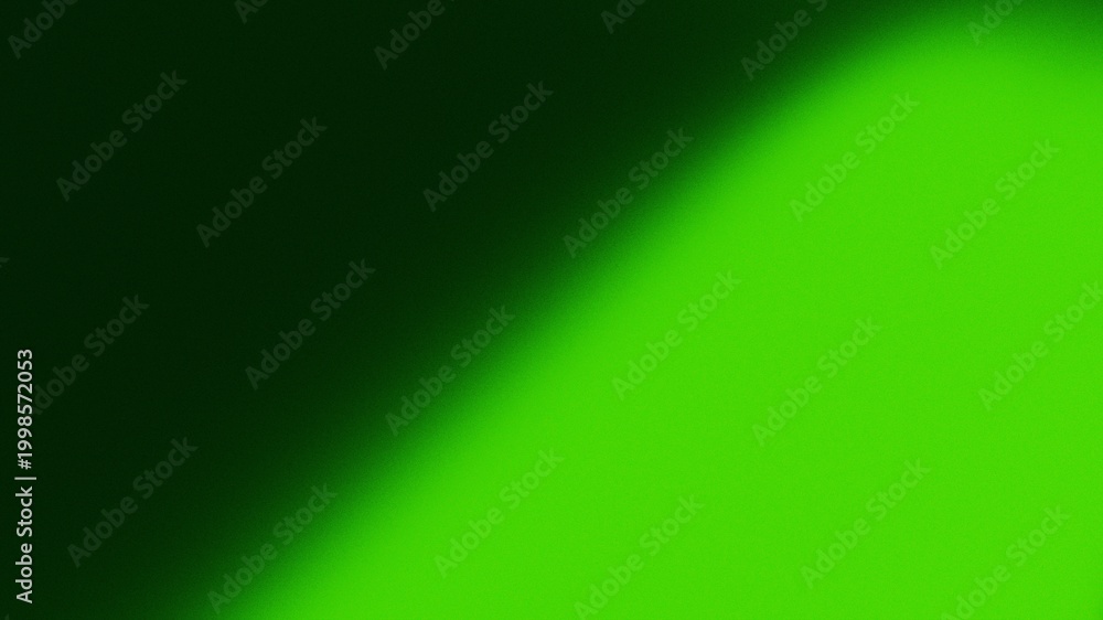 Fototapeta premium Neon Green Gradient Glow Abstract Background Minimal Style