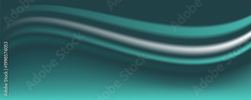 White green blurred gradient on dark grainy background, glowing light spot, copy space
