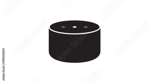 Smart Speaker Device For Technology Concepts