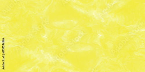 Bright Yellow Liquid Surface Background with Ripples, Abstract Sunny Water Texture, Lemon Juice or Honey Concept
