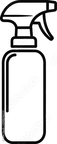 Spray bottle icon Vector