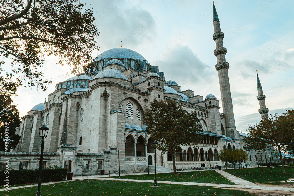 Fototapeta premium Suleymaniye Mosque in IStanbul, Turkey