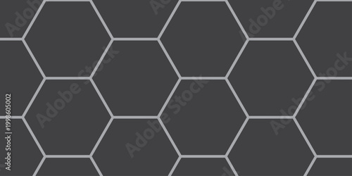 Honeycomb pattern hexagon illustration wallpaper cell geometric seamless design.	