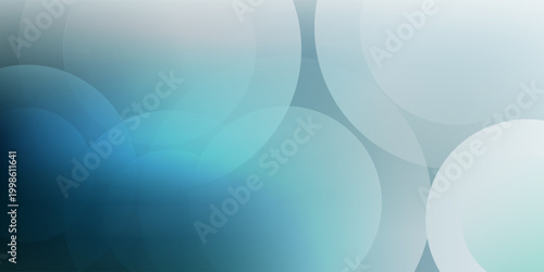 Abstract blue and white vector background with overlapping translucent circles and soft gradients. Elegant modern bokeh design for clean backdrops.