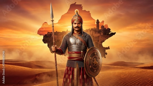 Maharana Pratap Legacy of Valor Poster Rajasthan