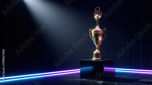 Winner Gift Certificate Trophy Award Design