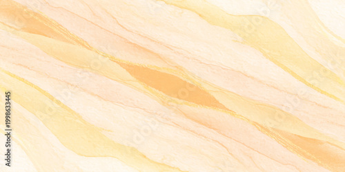 Abstract luxury gold alcohol ink background with flowing marble texture, elegant yellow waves for premium liquid design