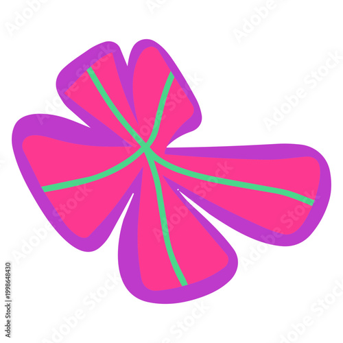 abstract flower vector illustration