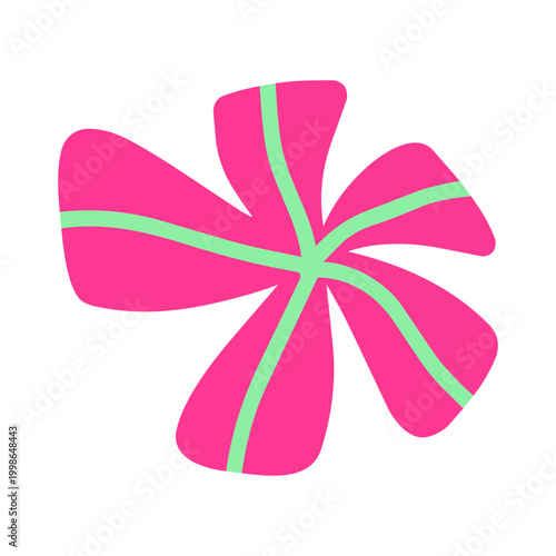 pink flower vector illustration