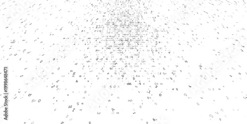 Digital Nebula - Exploding Emerald Binary Cloud for Quantum Computing and Cybersecurity Data. Perspective.