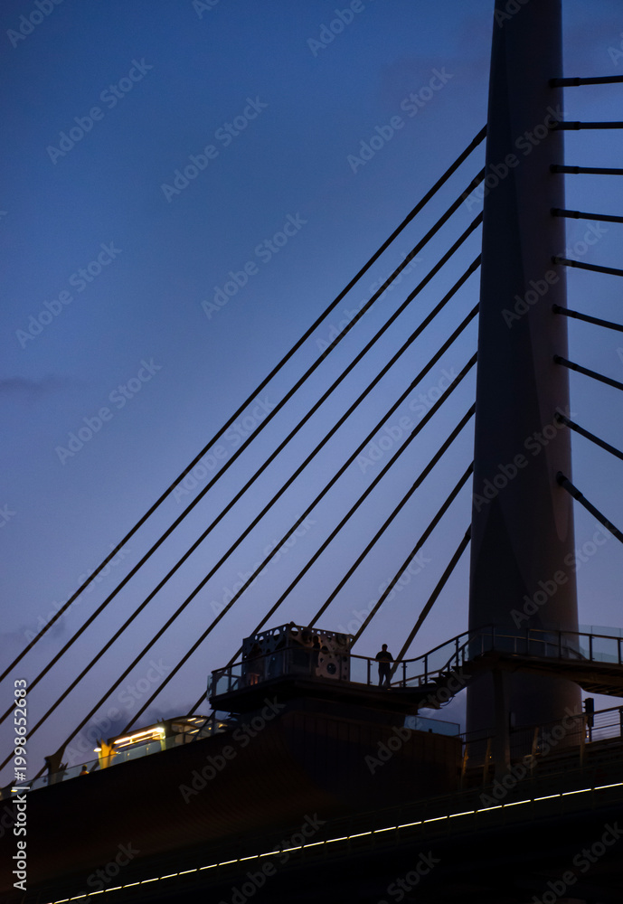 Fototapeta premium bridge over the sea