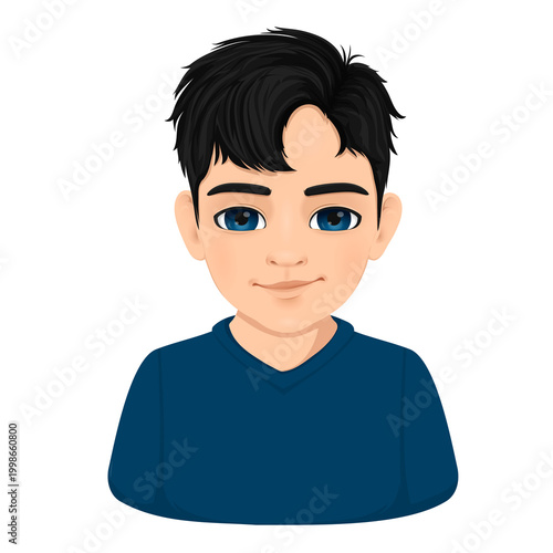 Portrait of a smiling young boy