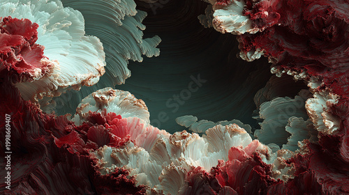 Abstract Bizarre Textures and Strange Weird Backgrounds with Unique Artistic Motifs, Surreal Chaotic Graphic Resources for Modern Design, Digital Art Pattern Backdrop