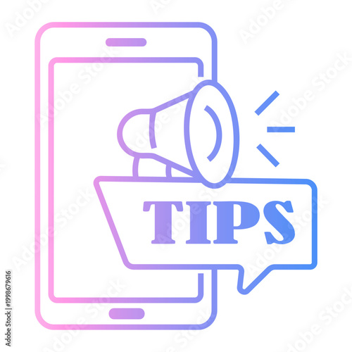 suggestion Line Gradient Icon