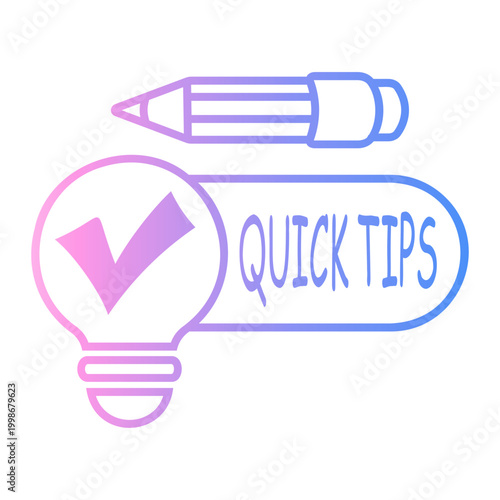 suggestion Line Gradient Icon