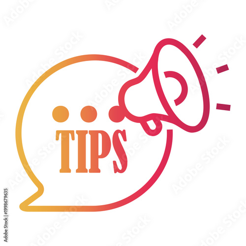 suggestion Line Gradient Icon