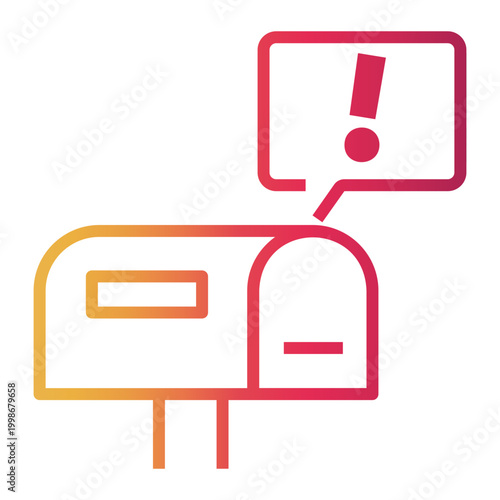 suggestion Line Gradient Icon